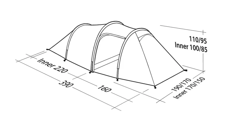 Robens Pioneer 3EX Tent - 2022 Model-4